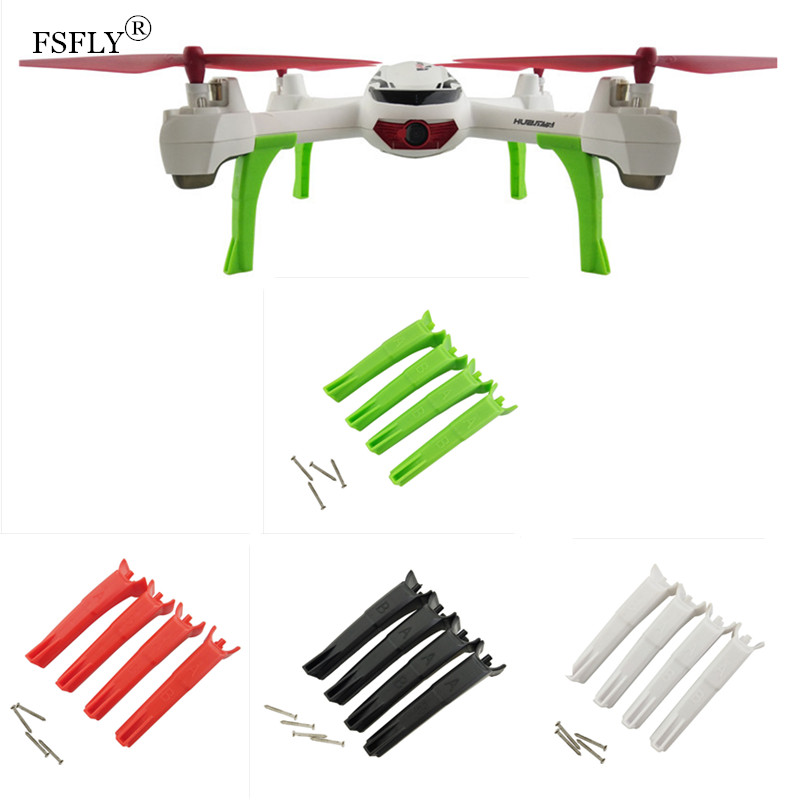 Rc Helicopter Remote Control - Shumsan-rcドローン三脚ネットギア、折りたたみ式四重車、白、緑、黒、赤、x4、h502s、h502e、ロットあたり4個