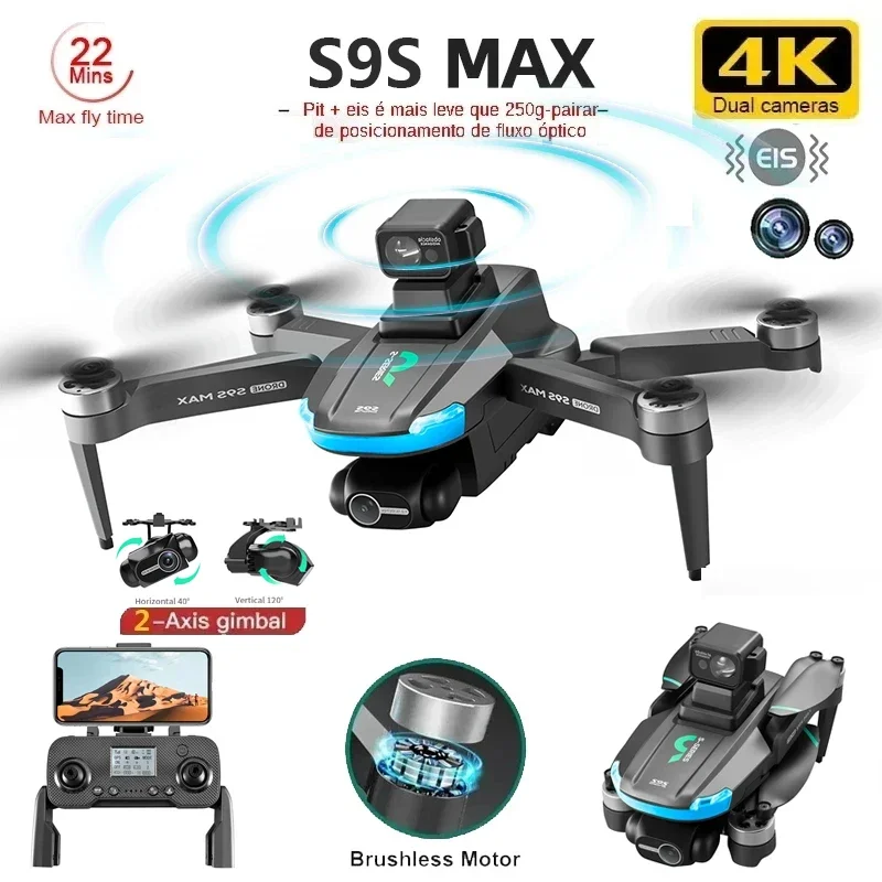 Rc Helicopter Mini - 新しい S9S MAX ミニドローン 4K 2