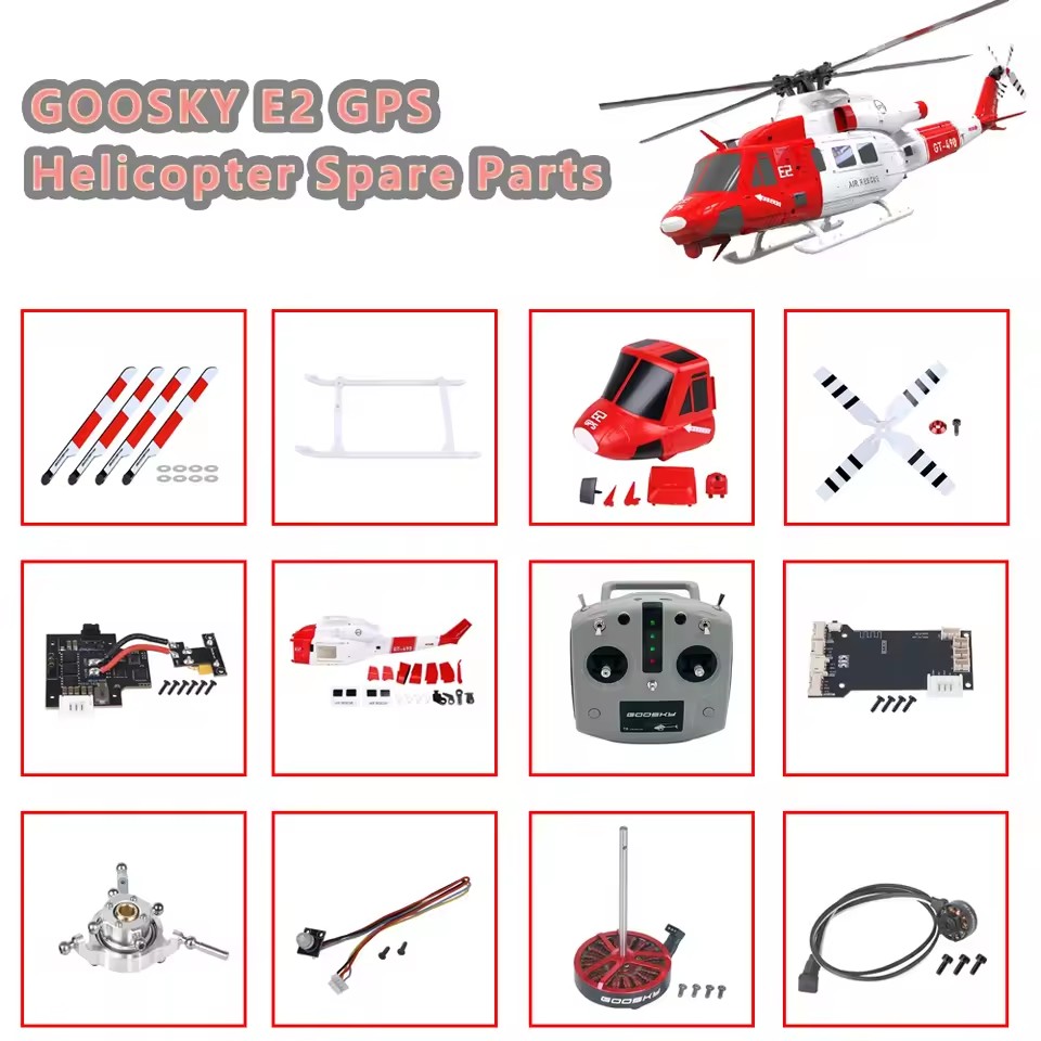 Rc Helicopter Bag - GOOSKY E2 GPS UH-1Y ヘリコプター スペアパーツ