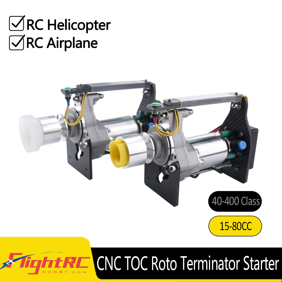 Rc Helicopter Gas - TOC ターミネーター ロト電動スターター 15cc ～ 80cc