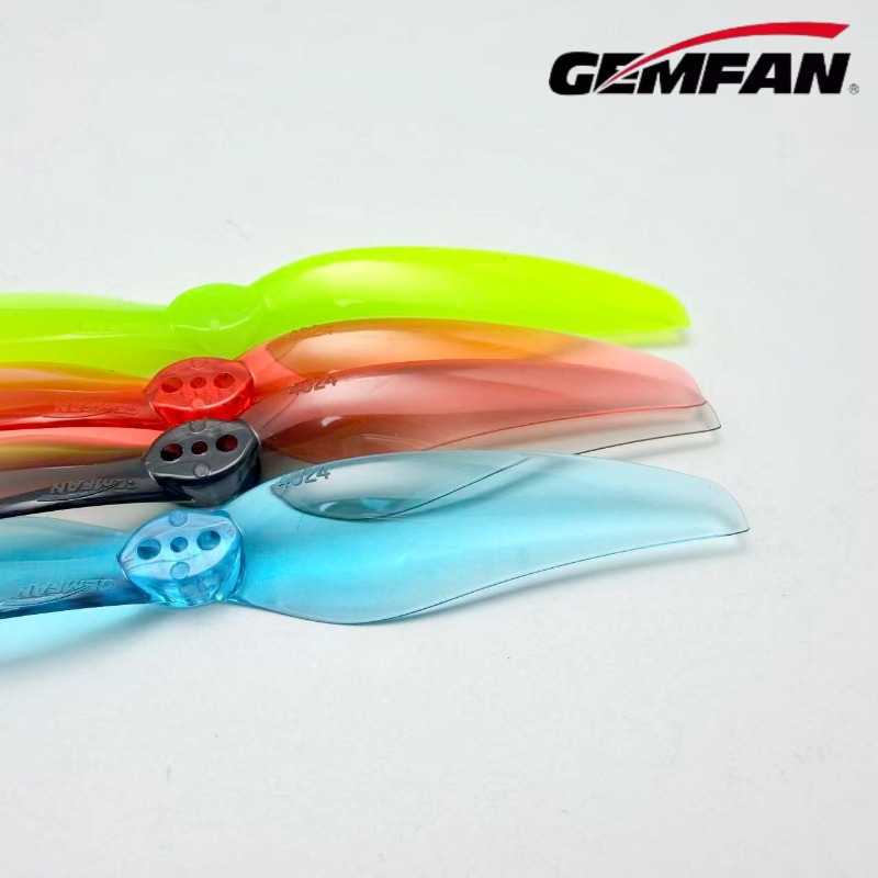Rc Helicopter Motor - 4ペア Gemfan Hurricane 4024 2ブレードプロペラ 1.5mm