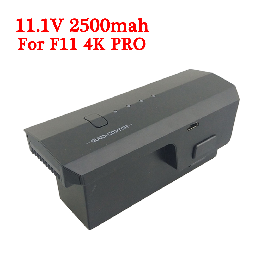 Rc Helicopter Remote Control - ドローンリチウムバッテリーsjrc,4k pro f11,GPS 11.1v,2500 mah