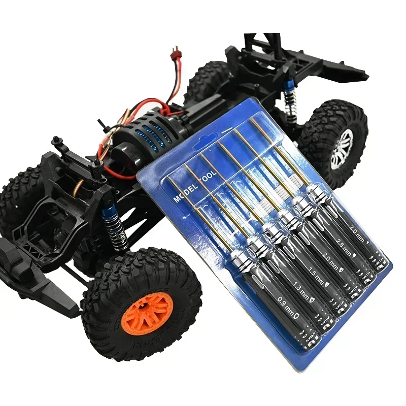 Rc Helicopter Tool Kit - 0.9/1.3/1.5/2.0/2.5/3mm 六角 RC ツールキット HSS 鋼六角ドライバーセット