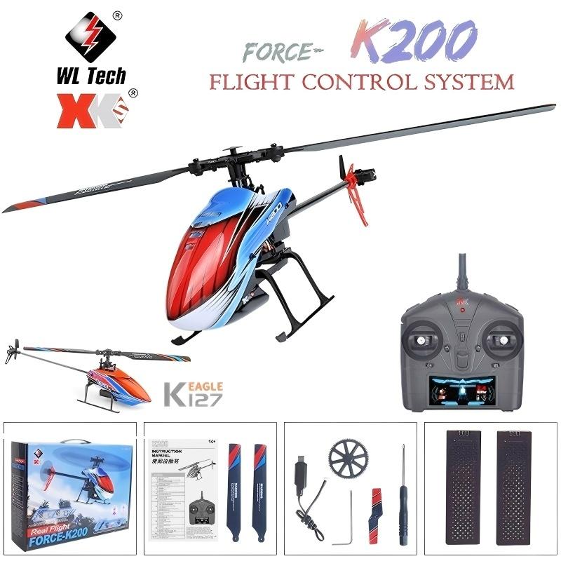 Rc Helicopter Electric - WLtoys RCヘリコプター K200 K127 2.4Ghz 4CH