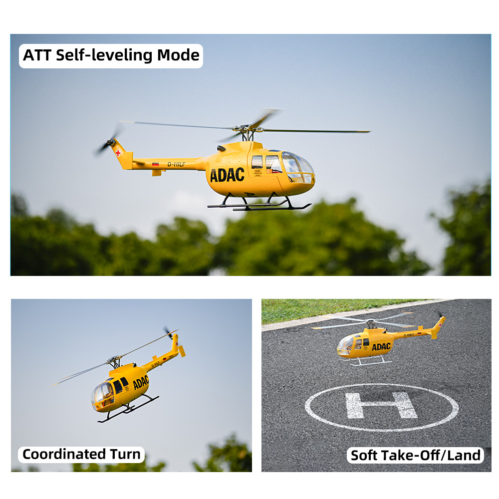 FLY WING BO105 スケールヘリコプター LEDラ - Rc Helicopter Charger のレビューと価格