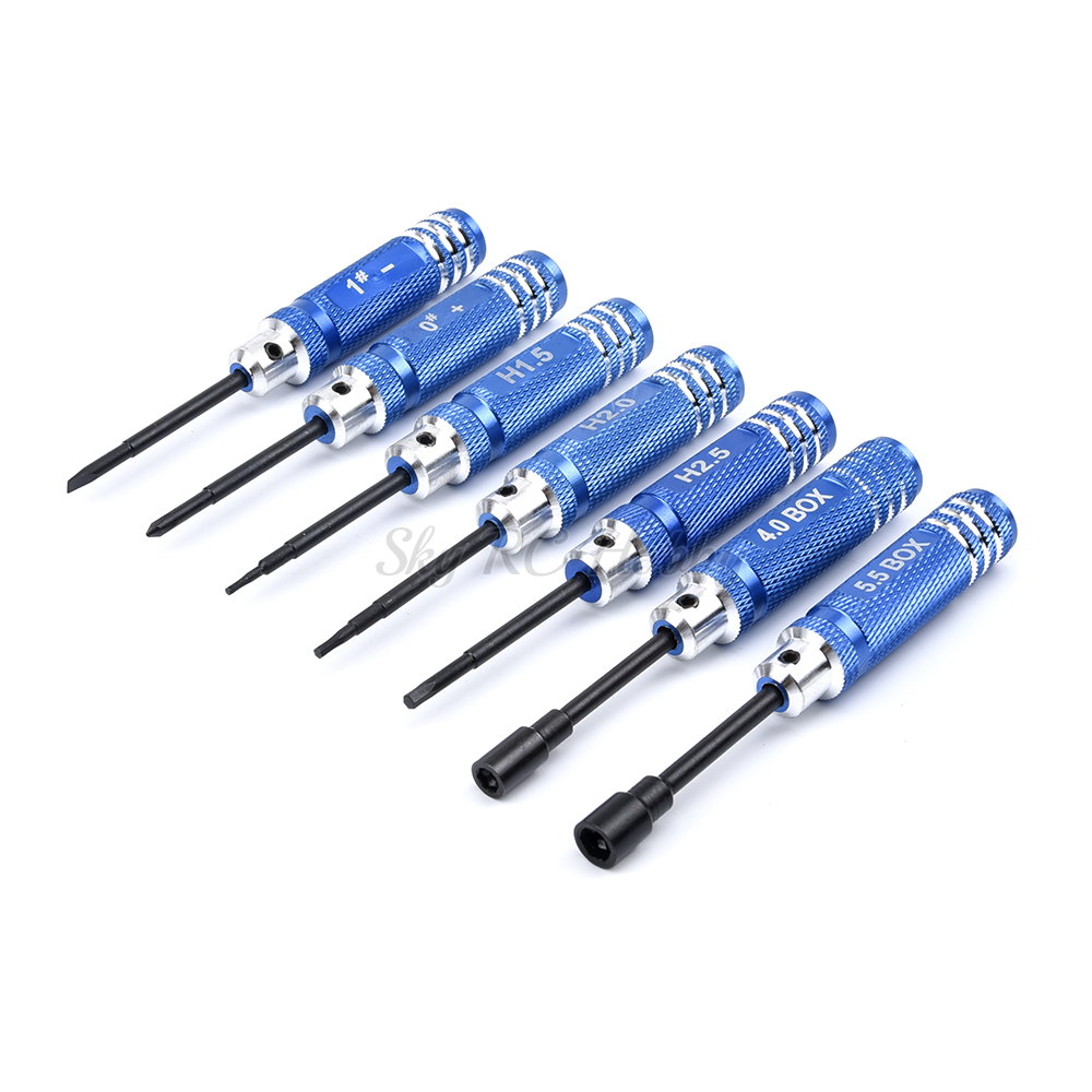 7ピース/セット0/1/1.5/2/2.5/4/5。5ミリメ - Rc Helicopter Tool Kit のレビューと価格