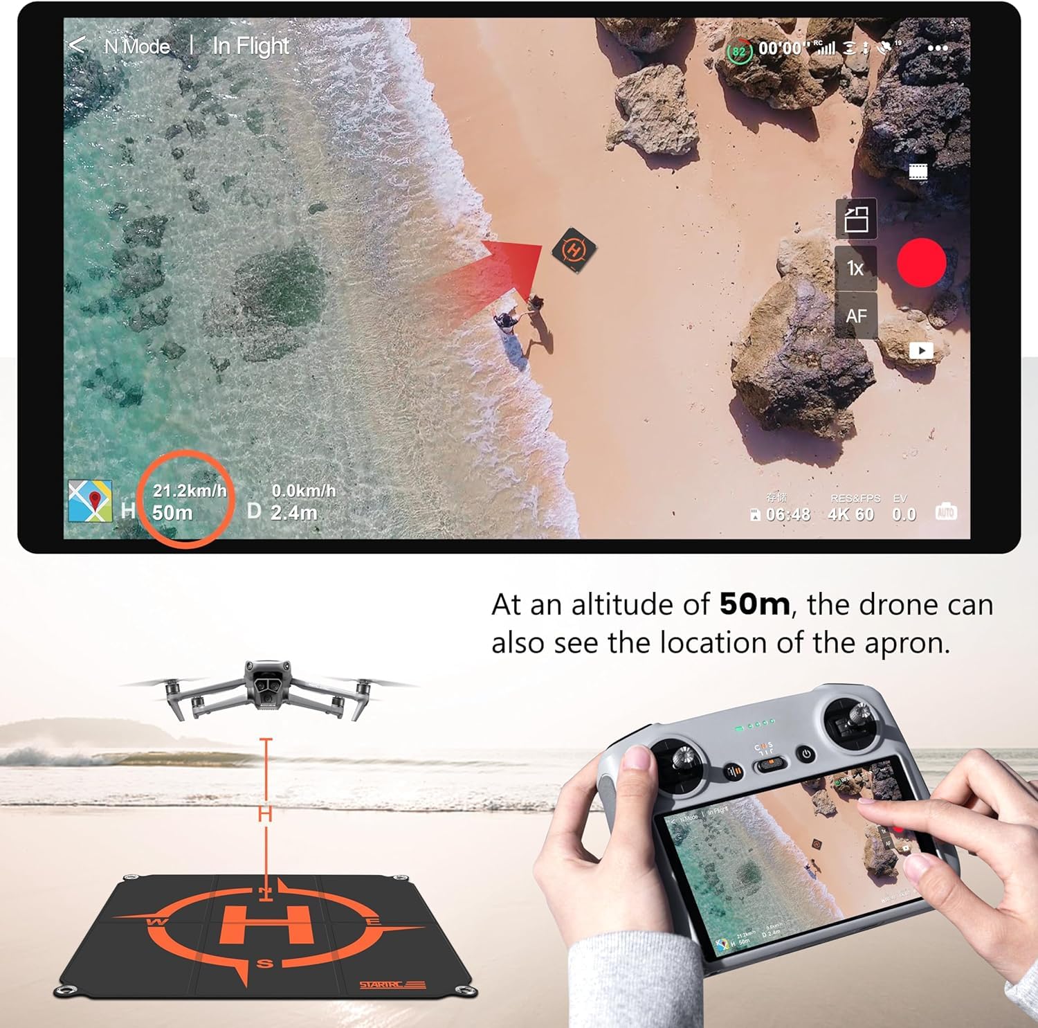 STARTRC ドローン着陸パッド、DJI Neo 2/Mi - Dji Drone Mini 4 Pro のレビューと価格