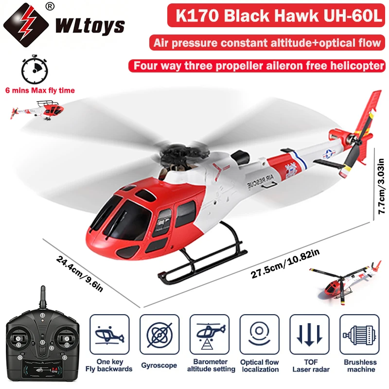 WLtoys 4CH K150-AS350 RCヘリコプター - Rc Helicopter Gas のレビューと価格