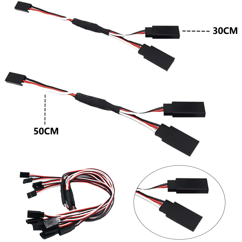 5/8/10 個 RC サーボ Y 延長ケーブル 300 ミ - Rc Helicopter Battery のレビューと価格