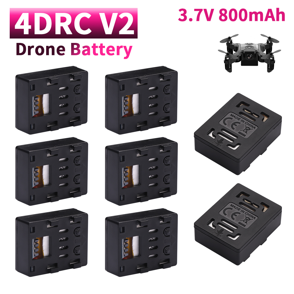 オリジナル 3.7V 4D-V2 RC ドローンバッテリー  - Rc Helicopter Mini のレビューと価格