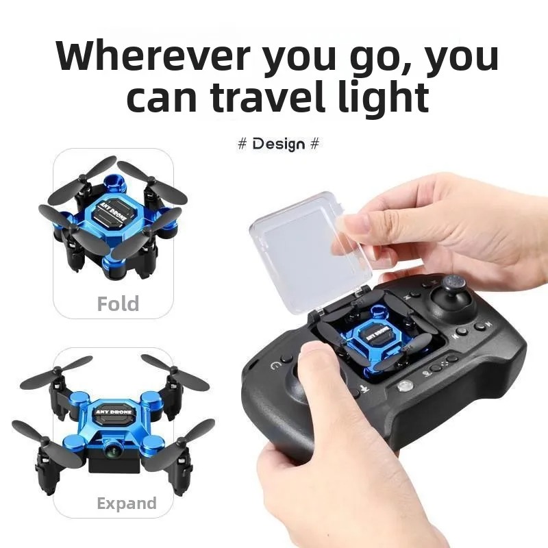 ミニ折りたたみ式蚊取りドローン、空中カメラ付き、学生・子供向 - Rc Helicopter Mini のレビューと価格