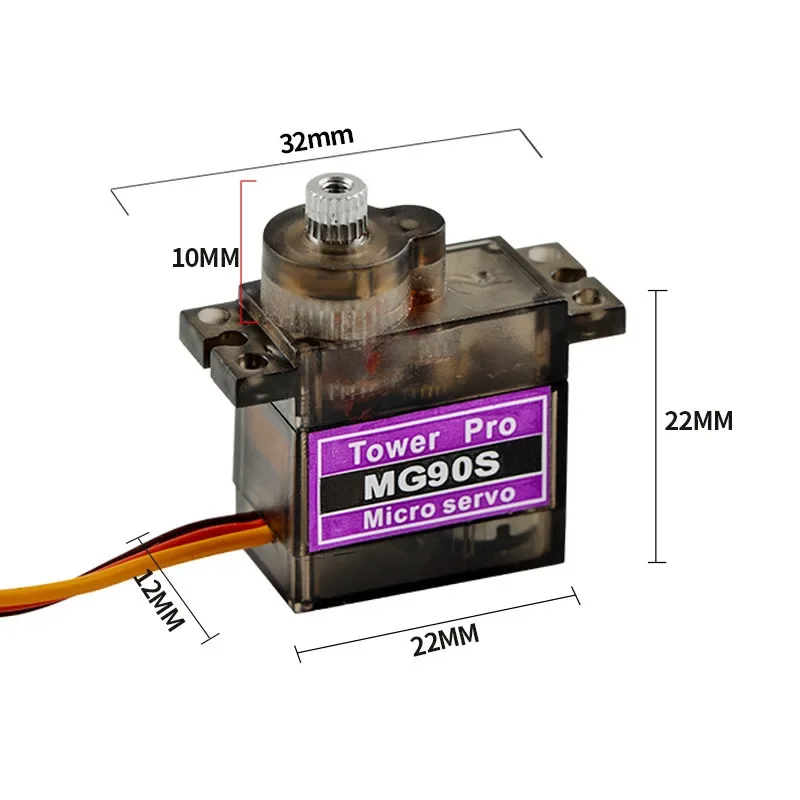 SG90/MG90S 9G マイクロデジタルサーボ 180/ - Rc Helicopter Motor のレビューと価格