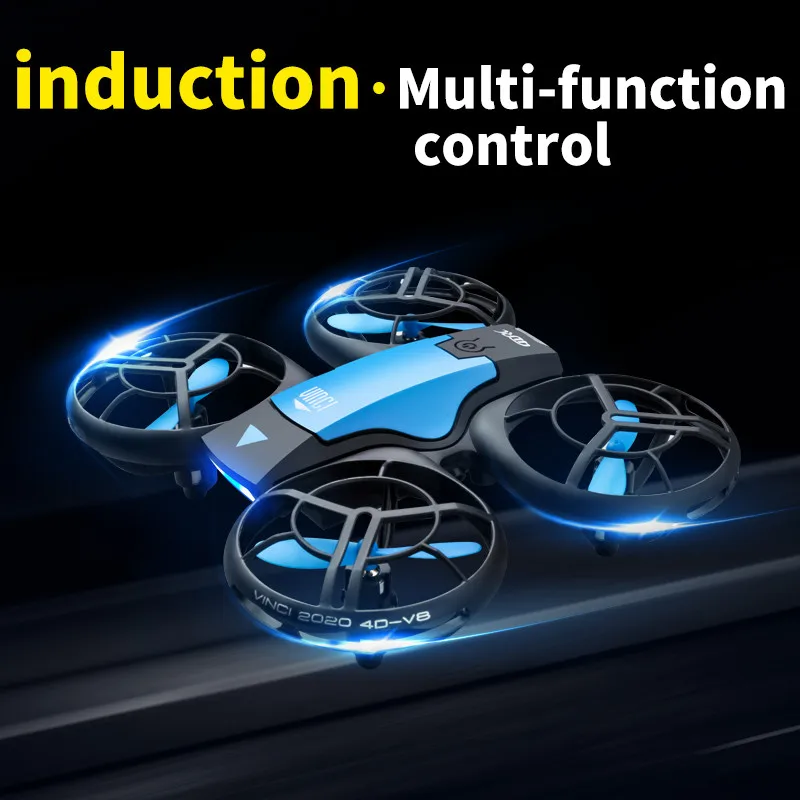 RC飛行機おもちゃ ジェスチャー制御 V8ドローン 高画質カ - Rc Helicopter Gas のレビューと価格