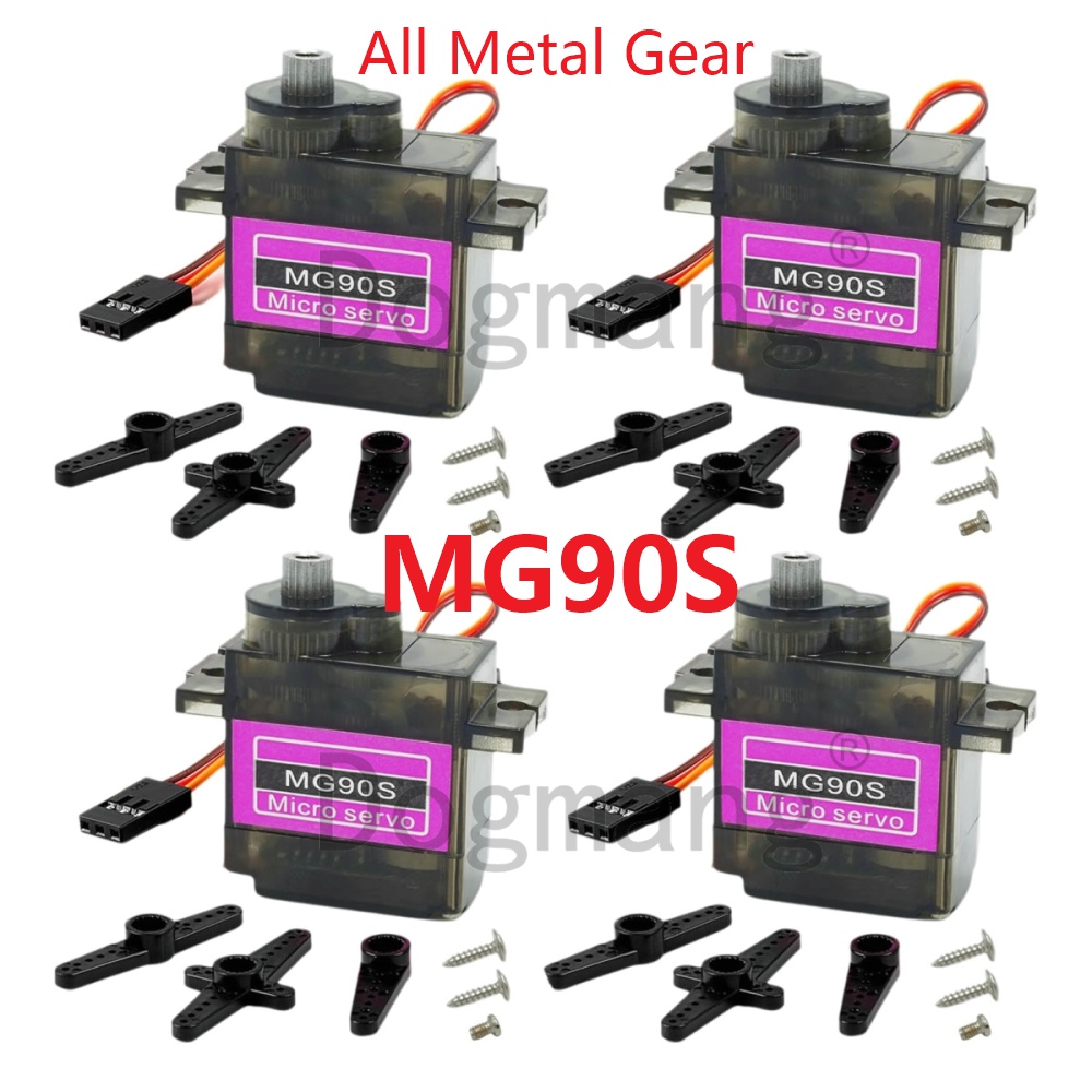 MG90S サーボ 1/2/4/10/20/50 個オールメ - Rc Helicopter Mini のレビューと価格
