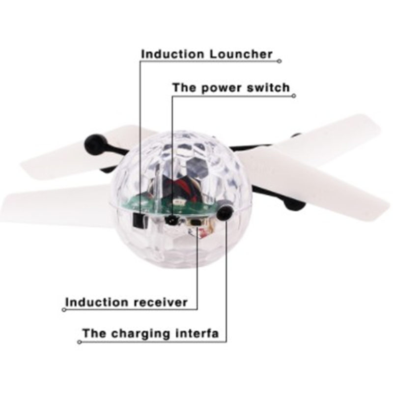 キッズミニドローン RC ヘリコプター航空機フライングボール - Rc Helicopter Electric のレビューと価格