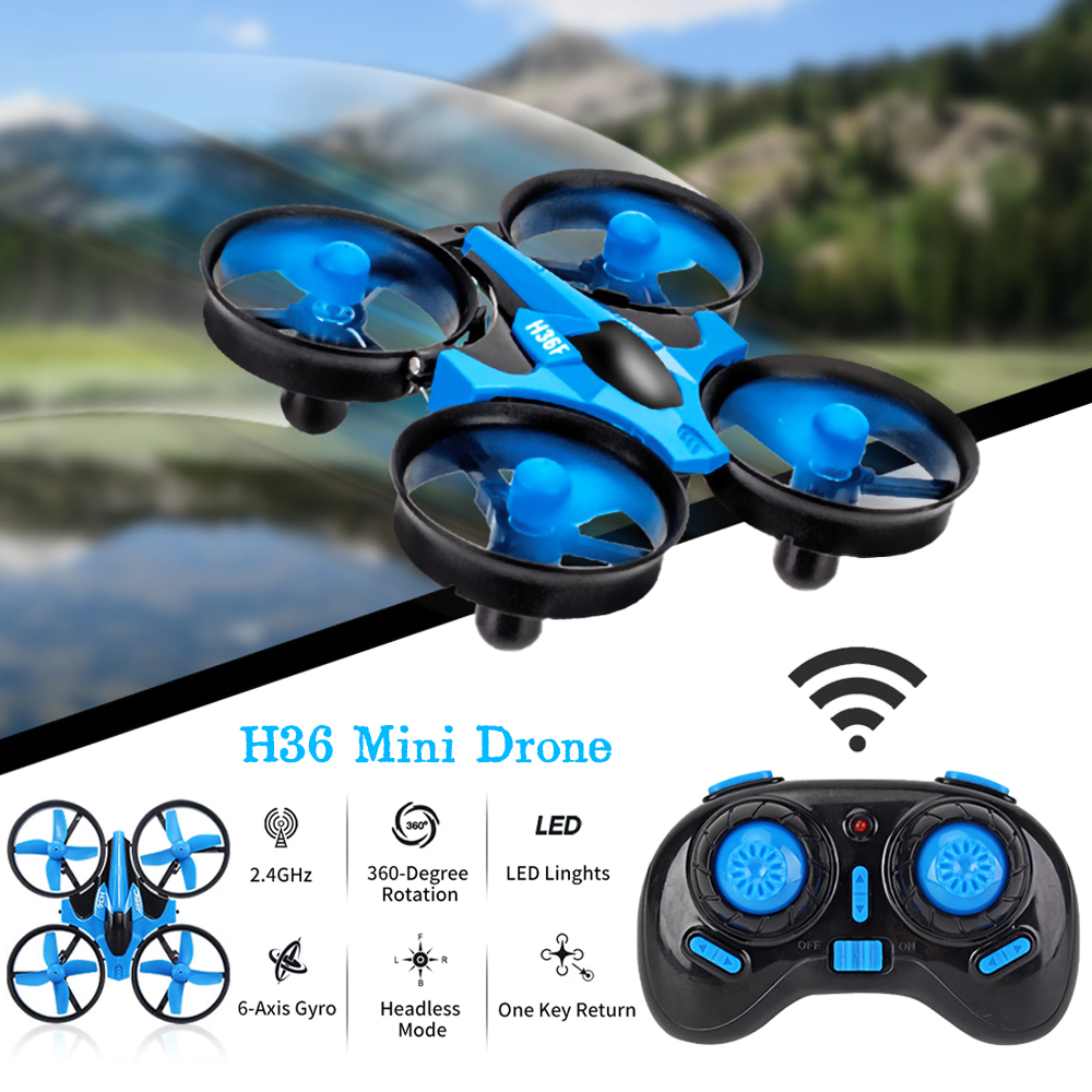 JJRC H36 ミニRCドローン 4ch 6軸ヘッドレスモ - Rc Helicopter Mini のレビューと価格