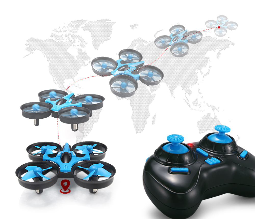 JJRC H36 ミニRCドローン 4ch 6軸ヘッドレスモ - Rc Helicopter Mini のレビューと価格