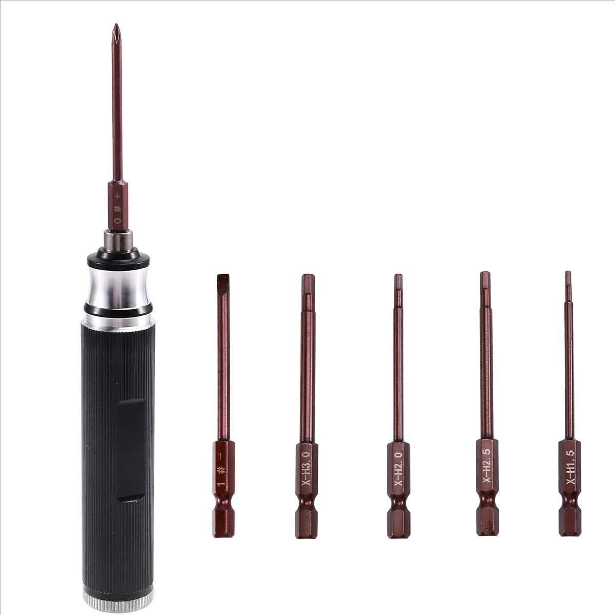 ABJX 6-in-1 六角ドライバー 1.5/2.0/2. - Rc Helicopter Tool Kit のレビューと価格