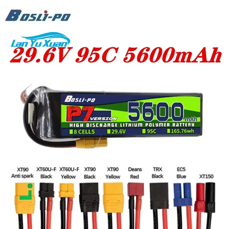 Bosli-po 8S 29.6V 5600m-Ah 95C - Rc Helicopter Case のレビューと価格